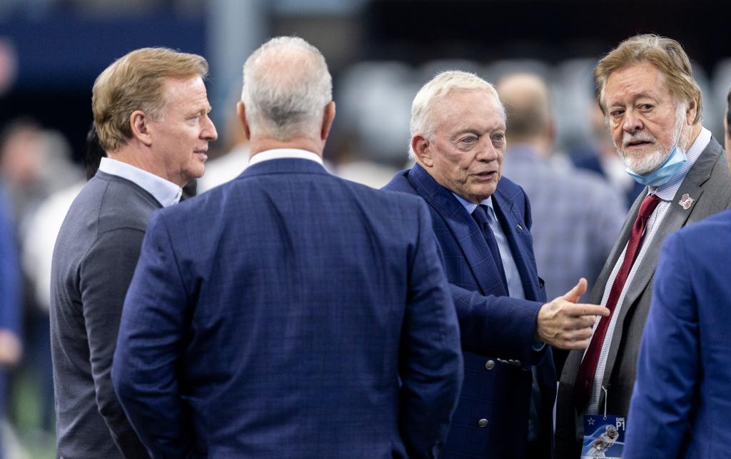 Jerry Jones before the Cowboys wild card round loss to the 49ers.