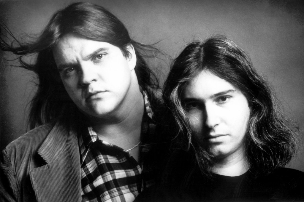 Meat Loaf and his frequent collaborator Jim Steinman in the late 1970s.