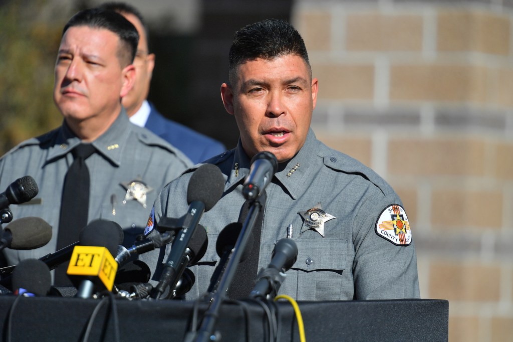 Santa Fe County Sheriff Adan Mendoza