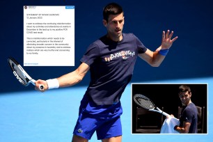 Novak Djokovic's Australian Open drama grows.