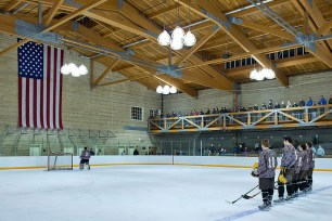 The tragic incident took place at Hartong Rink in Greenwich, Connecticut.