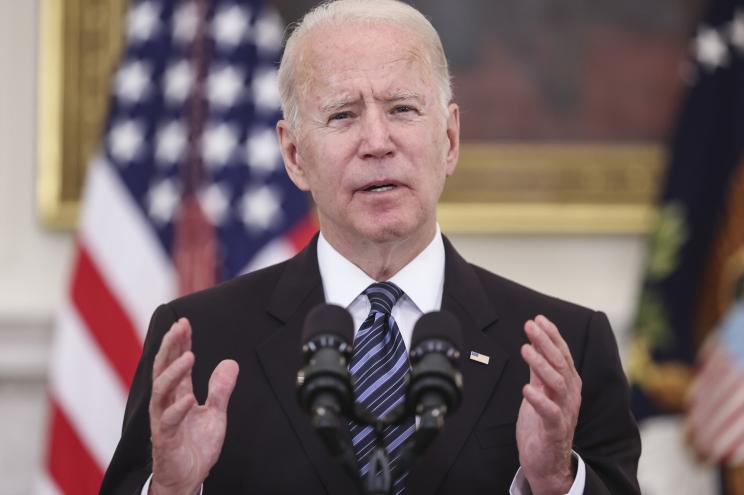 President Joe Biden delivers remarks on the Administration's gun crime prevention strategy at the White House.