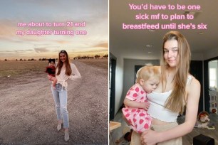 Texas mom Jacy Campbell copped flack after revealing she plans to breastfeed her baby daughter, Emmy, until she is six years old.