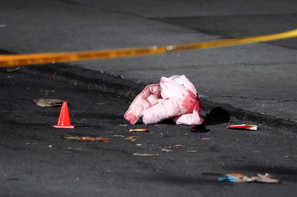 The scene where a baby was shot at 2386 Valentine Avenue in the Bronx, NY around 6:30 p.m. on January 19, 2022.