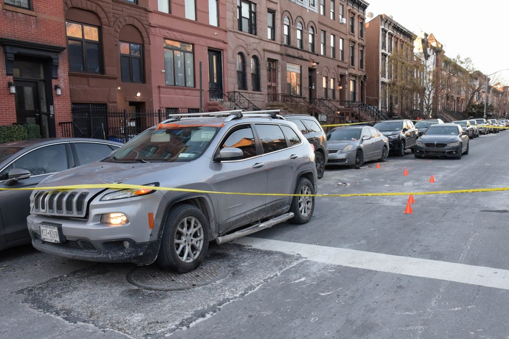 A teenager was fatally shot in the chest twice while sitting in a parked car in Bedford-Stuyvesant, Brooklyn on February 6, 2022.