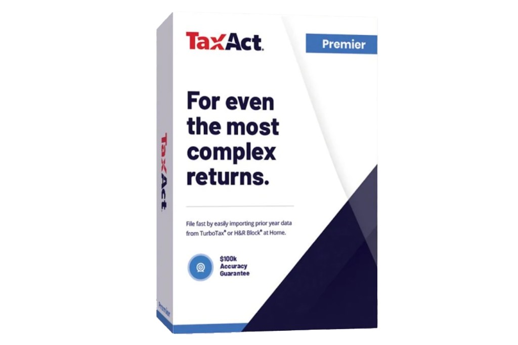 TaxAct Comprehensive Filing System 2022 tax software