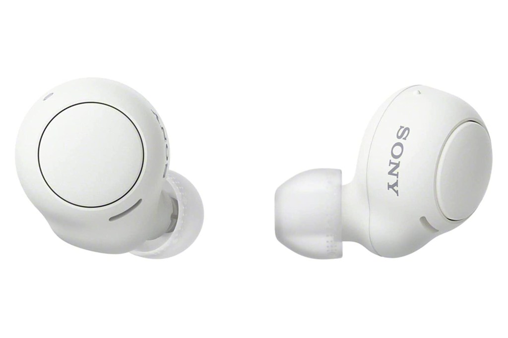 Sony Truly Wireless Bluetooth Earbud Headphones, white