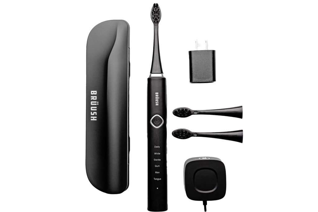 Bruush Electric Toothbrush Kit, black