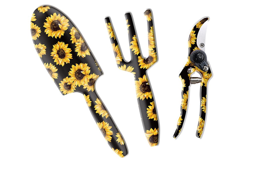 Sunflower gardening tools