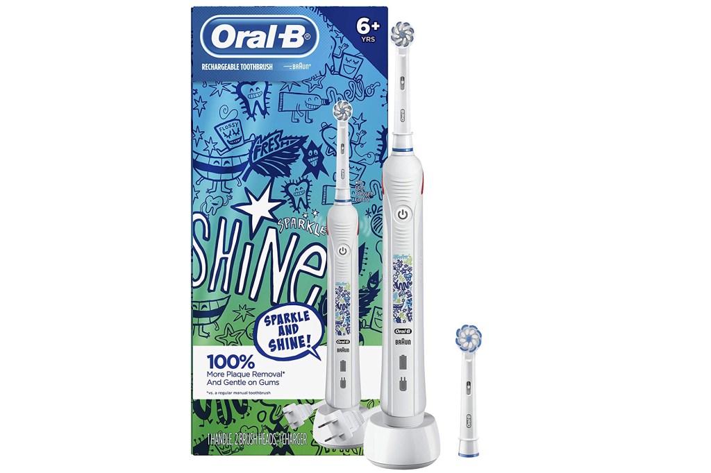 Oral-B Kids Electric Toothbrush, white