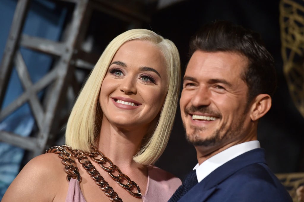 Katy Perry Orlando Bloom happy