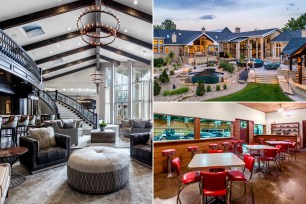 swan estate colorado mansion with diner