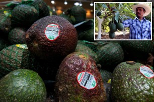 Avocados from Mexico are seen for sale in a store on June 6, 2019 in Washington, DC.