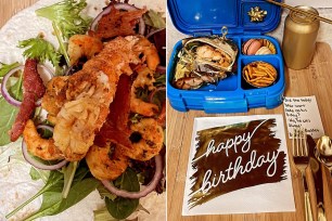 Influencer Tiffany Keene is going viral for packing her son a lavish birthday lunch, which included lobster, golden eating utensils and other ostentatious items.