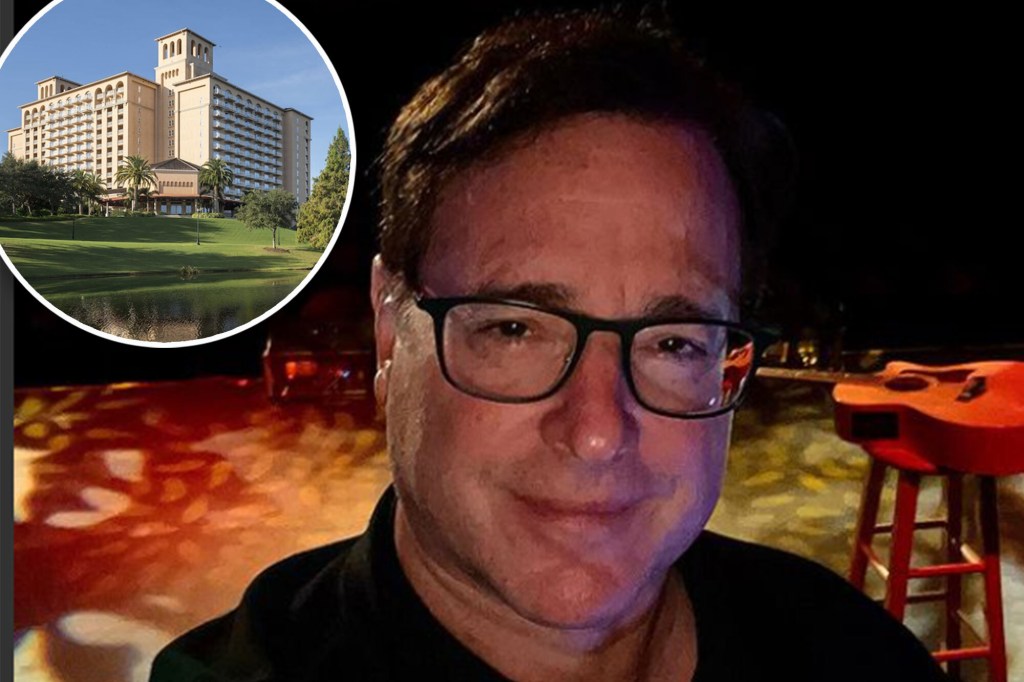 Bob Saget; the hotel