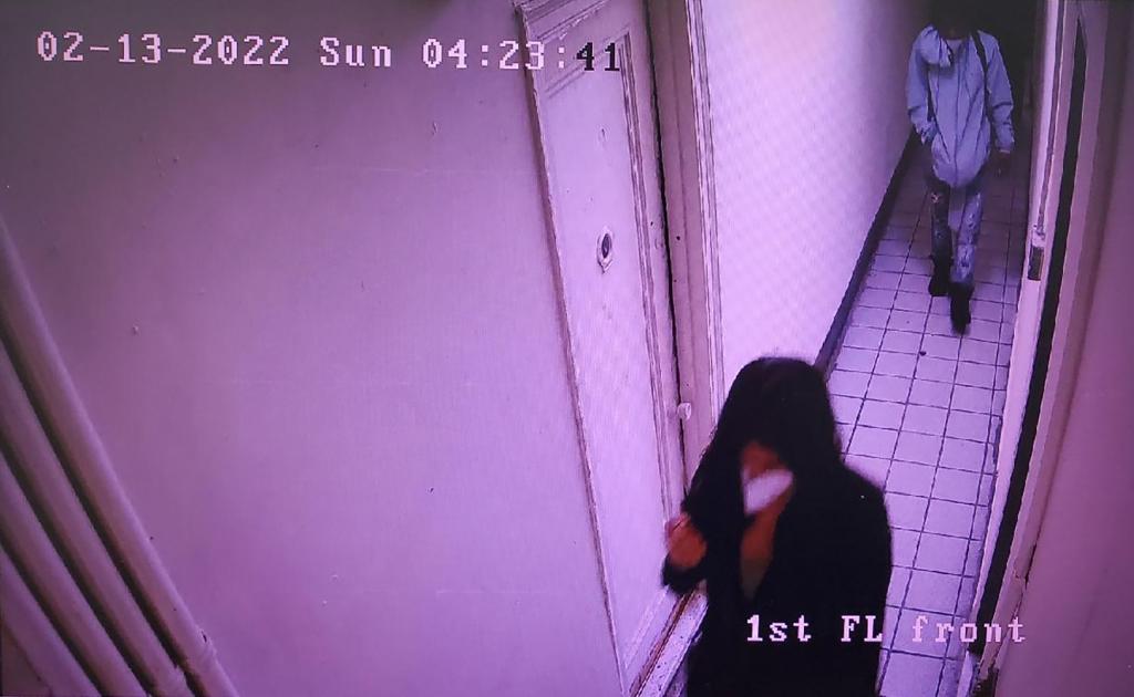 Video surveillance obtained by the Post allegedly shows Assamad Nash follow an unidentified woman into her apartment