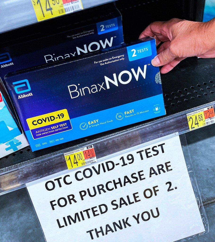 Several New Yorkers said that they applied using the Federal website due to the long lines at clinics and lack of tests at stores. 