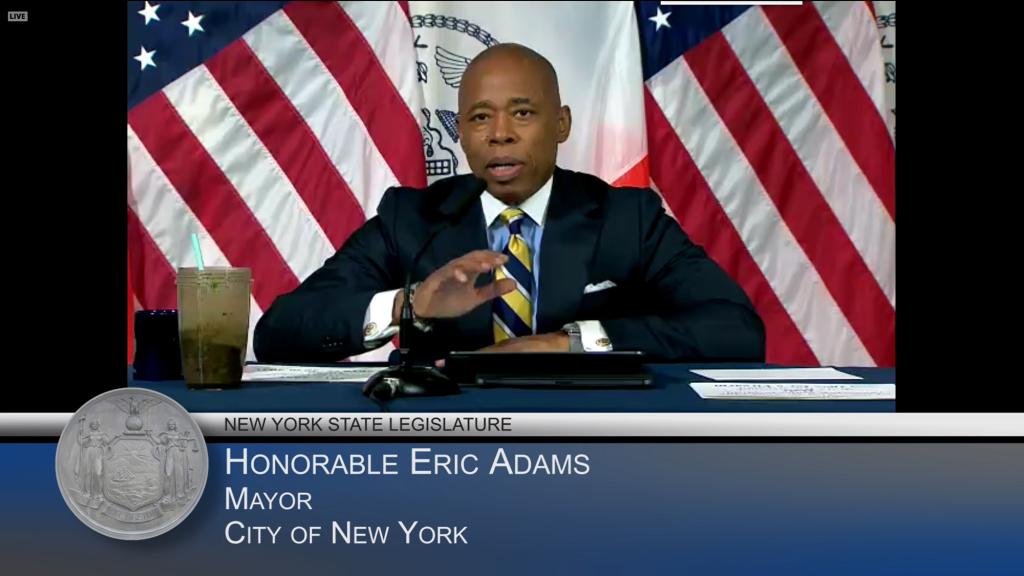 Mayor Eric Adams