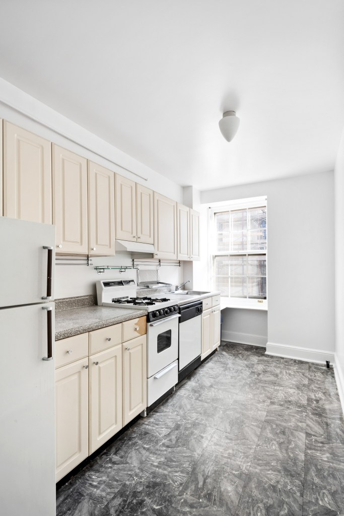 Interior of the kitchen inside the Sullivan Street home. 