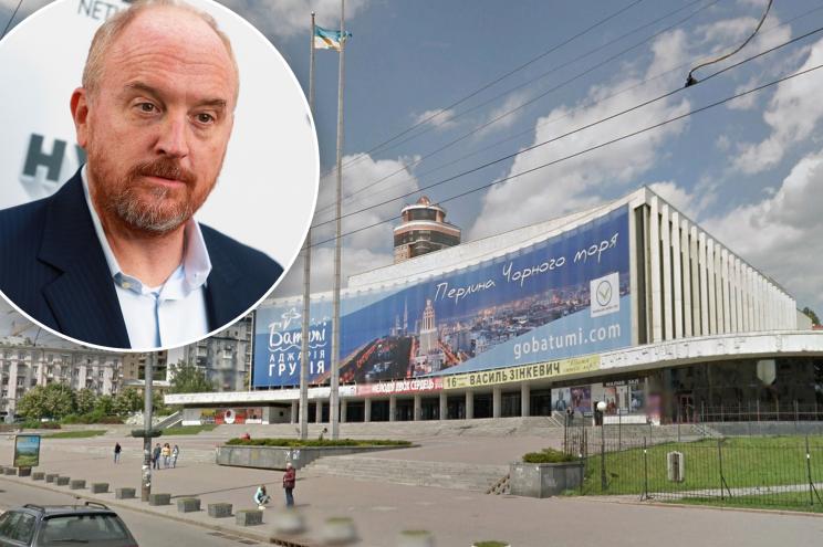 Louis CK will perform in Kyiv amid the bloodshed of Russia's invasion.