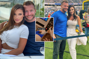 Veronika Khomyn, Sean McVay's fiancee, enjoys cozy night in ahead of Super Bowl 2022