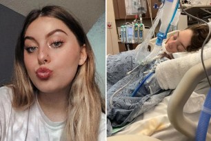 Juliet Roberts is battling lung damage and pneumonia from years of vaping.