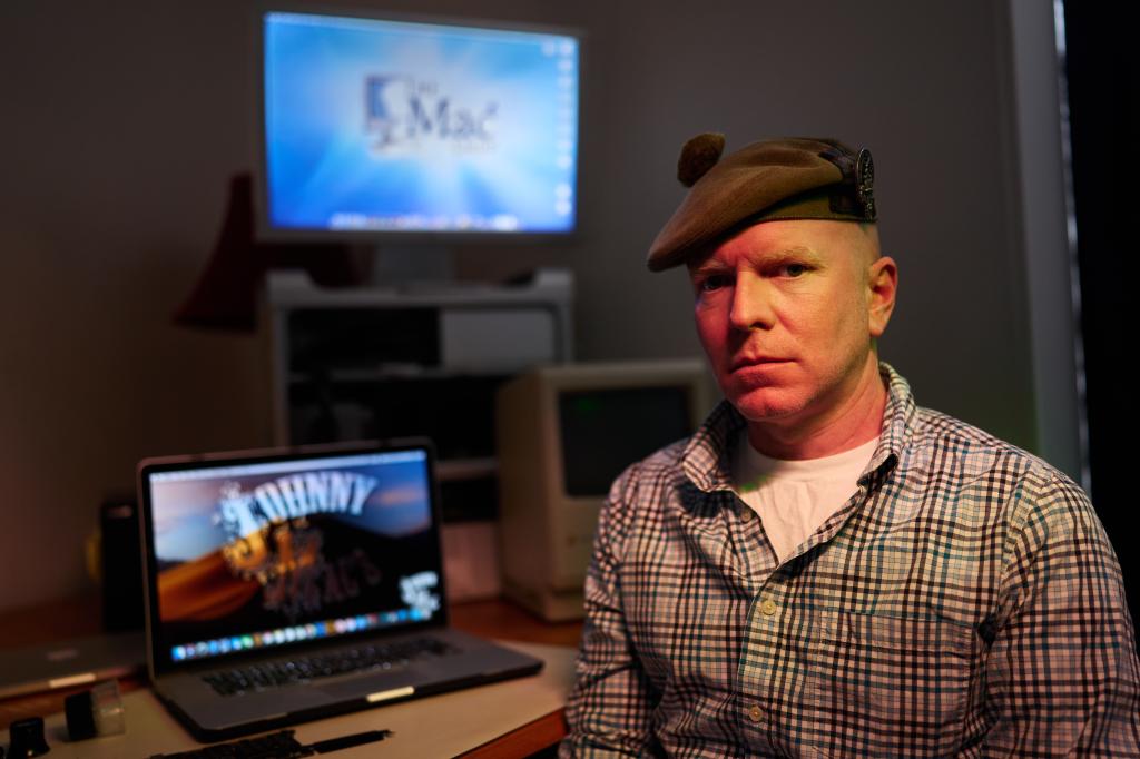 John Paul Mac Isaac, a Delaware computer repairman who went public with the sordid contents of Hunter Biden’s hard drive, at his home in Wilmington, Delaware.