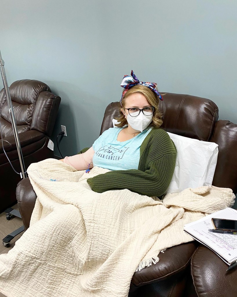 Amanda getting chemo