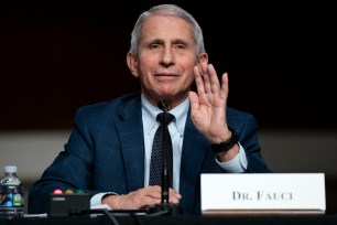 "I have said that I would stay in what I'm doing until we get out of the pandemic phase, and I think we might be there already," Fauci said.