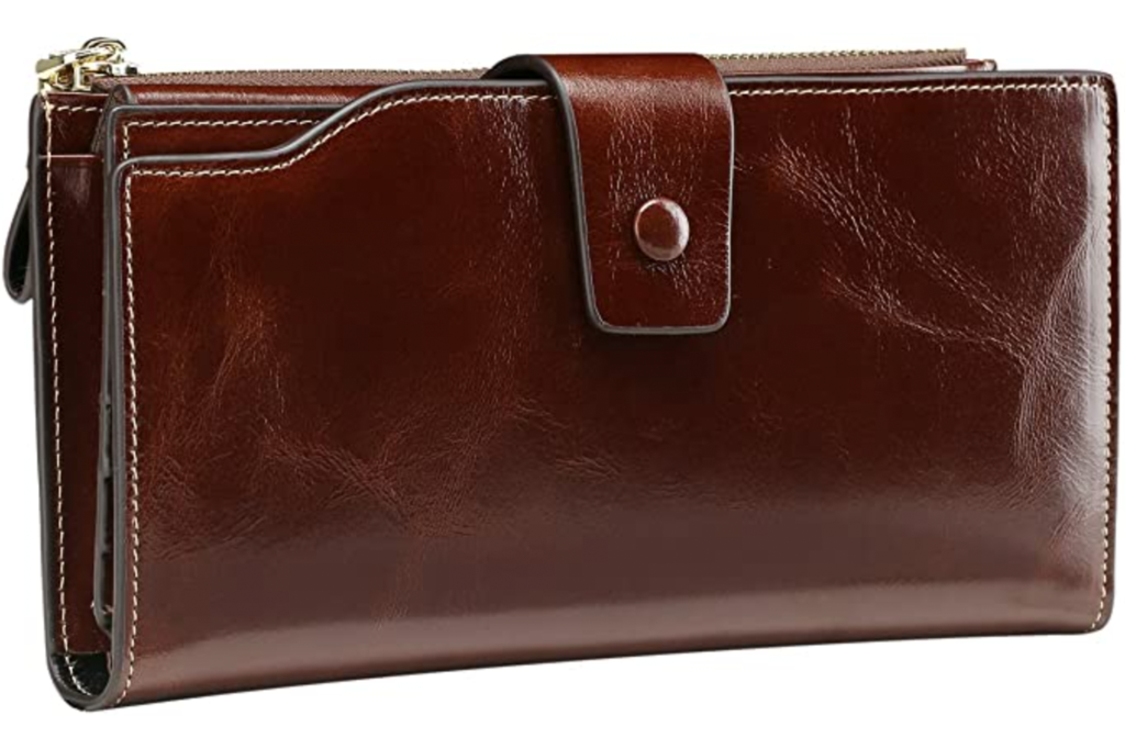 Dark brown wallet