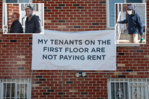 Landlords Calvin Thompson and his mother Jean Thompson argued naming and shaming non-paying tenants is the only way to get their overdue bills.