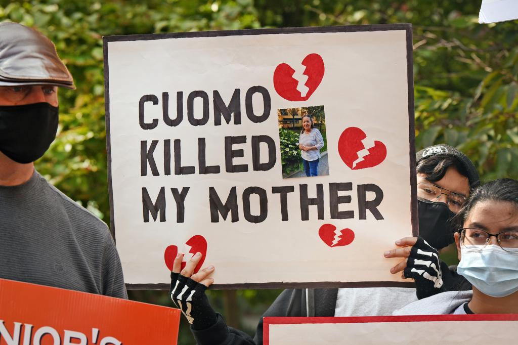 Cuomo protestor