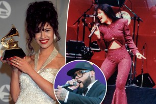 Selena Quintanilla Receives Grammy Award.