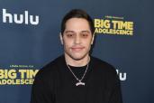 US comedian Pete Davidson attends the premiere of Hulu's "Big Time Adolescence" at Metrograph on March 5, 2020 in New York City. (Photo by Angela Weiss / AFP) (Photo by ANGELA WEISS/AFP via Getty Images)