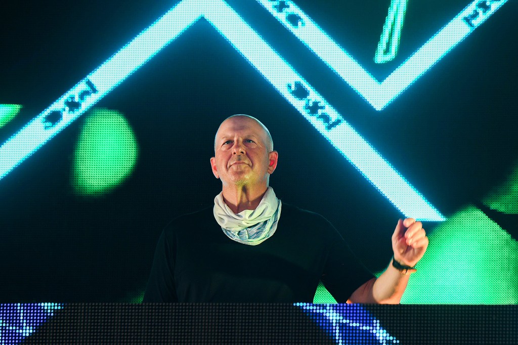 David Solomon DJing