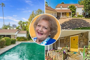Betty White's longtime Los Angeles home has listed -- but instead of buying her property, a new owner has the chance to build their own.