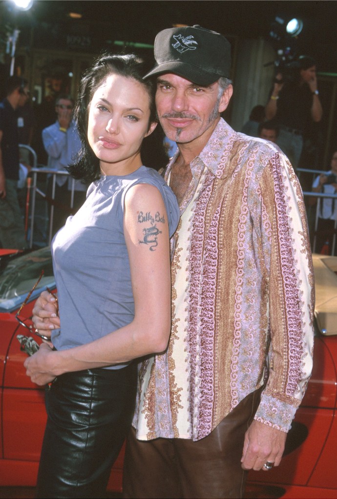 Billy Bob Thornton & Angelina Jolie during "Gone in 60 Seconds" Los Angeles Premiere 