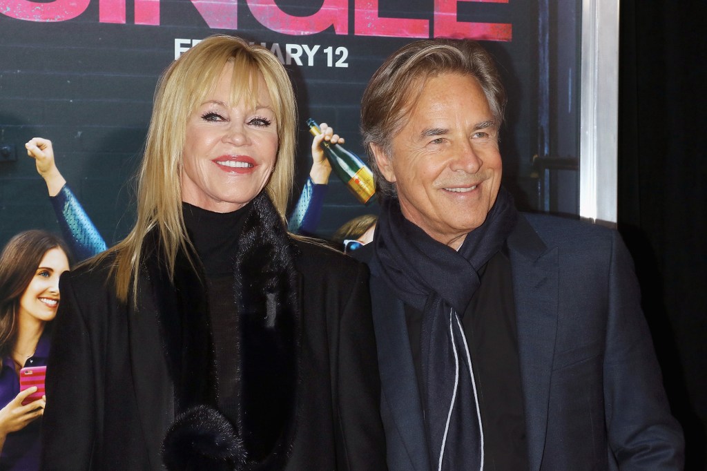 Melanie Griffith and Don Johnson