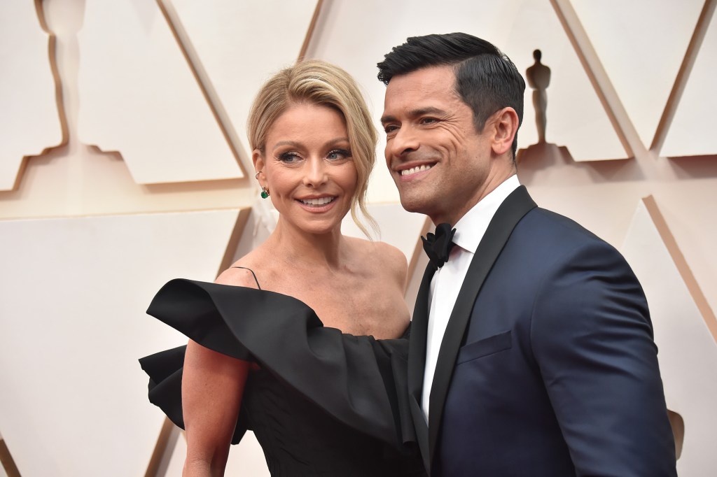 Kelly Ripa and Mark Consuelos