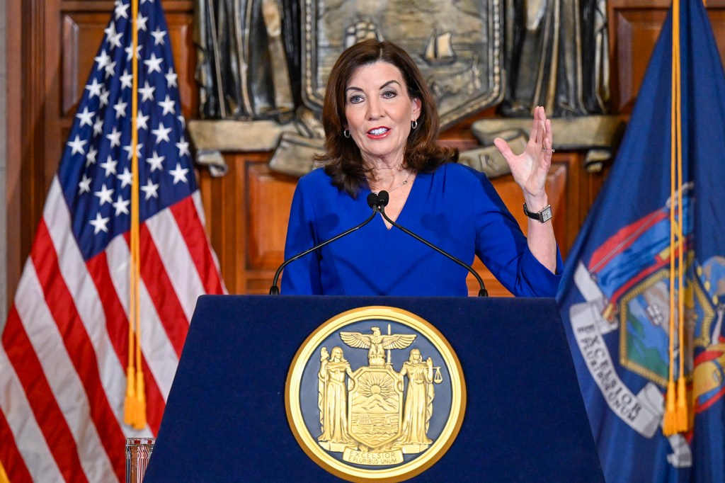 Gov. Kathy Hochul promised to make changes to New York state's criminal justice reform laws.