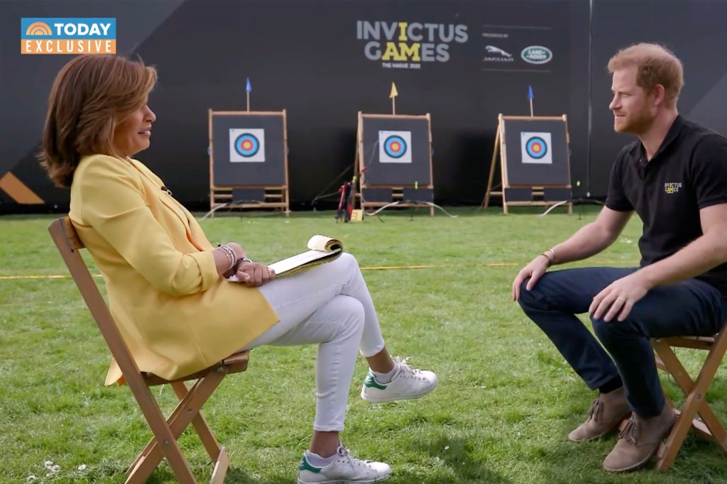 Prince Harry sits down with Hoda Kotb for an exclusive interview on TODAY.