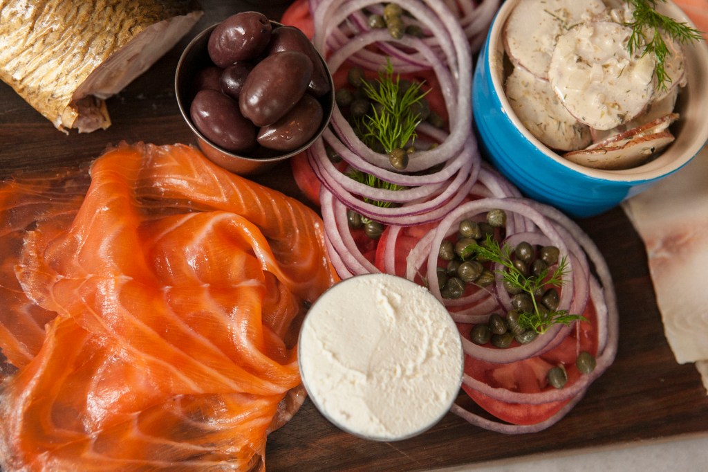 The Hattie Platter, $80, Russ and Daughters cafe.