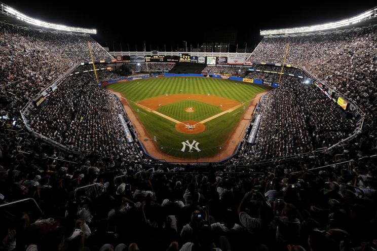 Yankee Stadium in September 2008.