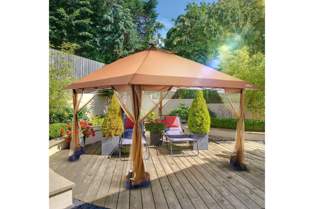 Canvas gazebo