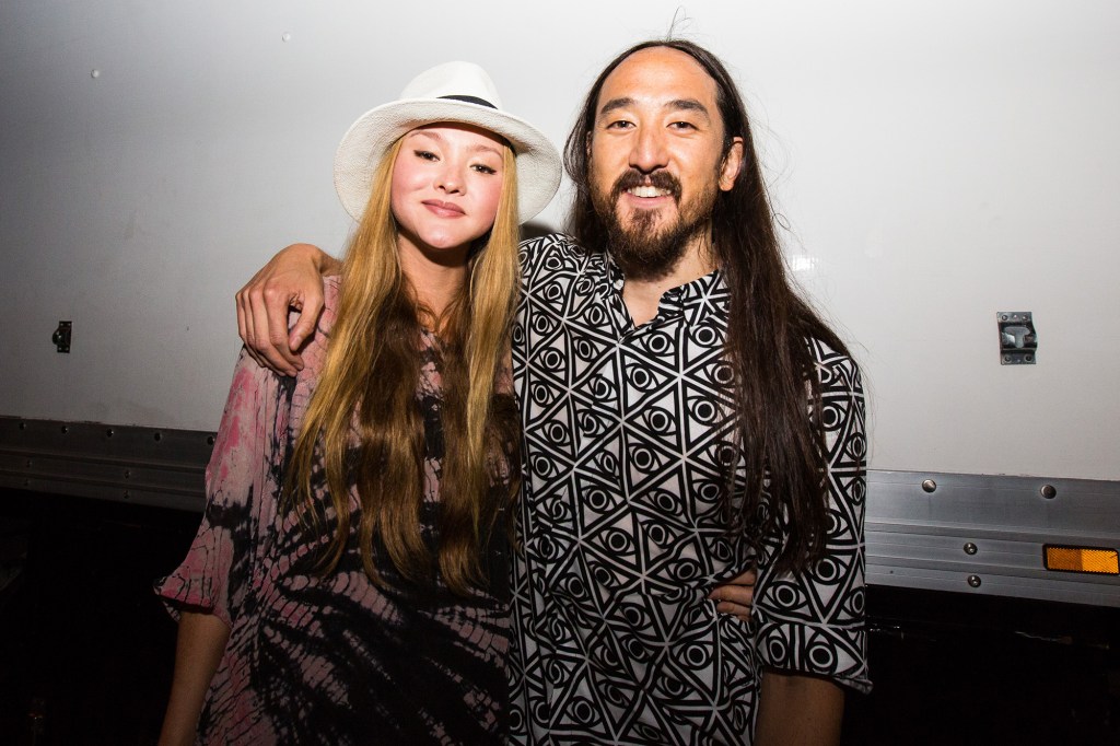 Model Devon Aoki and DJ Steve Aoki are Nu's aunt and uncle 