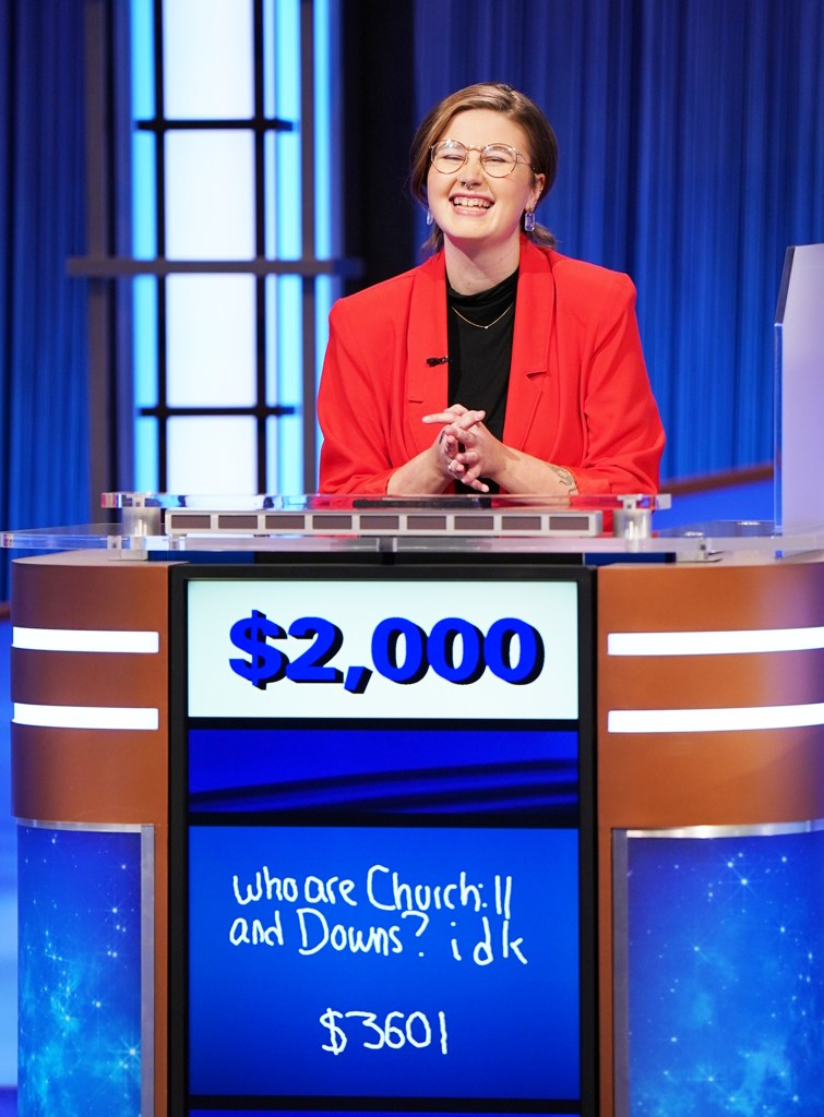 Mattea Roach was admittedly stumped on her final, Final Jeopardy question.