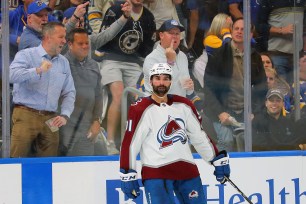 Blues fans react to Avalanche forward Nazem Kadri Game 4 Monday night.