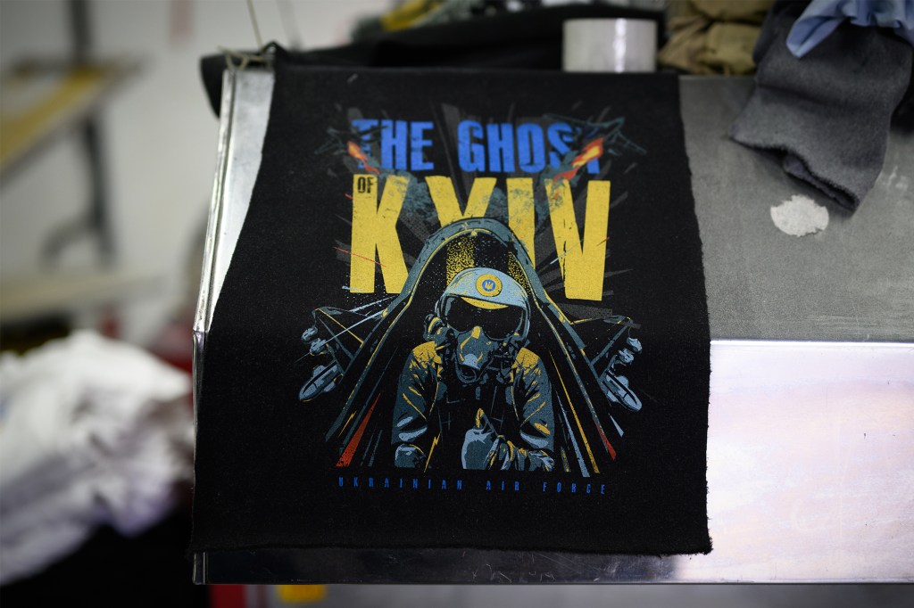 "Ghost of Kyiv" shirt