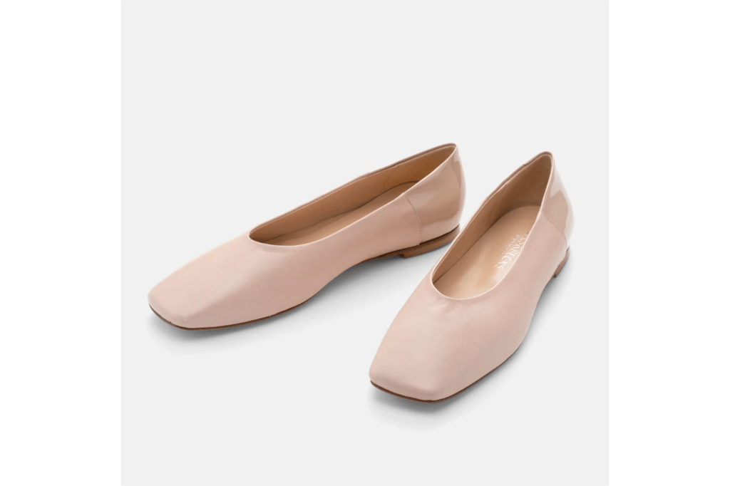 Pink ballet flat