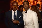 Chris Rock used Dave Chappelle's terrifying encounter to poke fun at Will Smith.